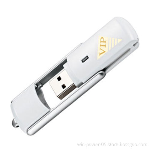 Slide Metal USB Flash Drive, Beautiful Appearance, Silkscreen, Laser Engrave Logo